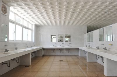 Bathroom with Modern Fixtures